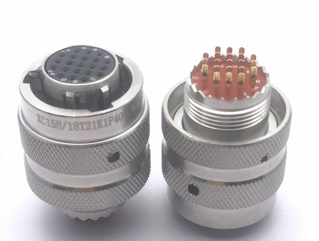 XC158系列線(xiàn)簧式焊接型航空電連接器